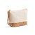 Bolsa de maquiagem/Necessarie em Algodão com Detalhes em Cortiça - Imagem 5