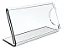 Display de Mesa 8 cm x 3,5cm. Acrilico de 2mm. Kit 05 unidades - Imagem 1