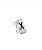Precificador Pacote Avulso "X" (Xis - Símbolo de Multiplicação) Cristal - 30 peças - Preço para Vitrine - Imagem 1