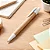 Esferográfica em papel kraft com clipe de plástico Kit 10 unidades - Imagem 2
