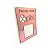 Placa Pix E Qrcode Em Acrílico -Branco e Rose - Imagem 1