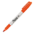 Caneta Sharpie Marcador Permanente - Cor Laranja - Imagem 1