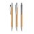 Caneta Esferográfica Bambu - Kit Com 10 Unidades - Imagem 1