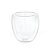 Copo De Vidro Parede Dupla 160 Ml- Kit Com 2 Unidades - Imagem 1