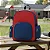 Mochila Infantil Escolar Bolso Frontal- Azul E Vermelha - Imagem 4