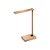 Luminária Led Em Bambu Com Carregador Wireless - Imagem 1