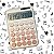 Calculadora Fofa Escolar Escritório Colorida 12 Dígitos Candy Colors - Imagem 6