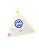 Blocos adesivados Triangular Personalizados - 30 Unidades - Imagem 2