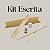 Kit de escrita com Estojo em Papel Cartão - Imagem 2