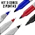 Caneta Permanente Sharpie Twin Ponta Dupla-kit Com 3 Unid. - Imagem 4