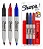 Caneta Permanente Sharpie Twin Ponta Dupla-kit Com 3 Unid. - Imagem 1