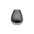 Vaso Oval Vidro Murano 17x14cm Paramount - Imagem 1