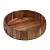 Bowl Canelado Grande De Acacia Natural Oikos - Imagem 1
