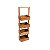 Organizador Multiuso Cesto Vertical 4 Andares- Oikos - Imagem 1