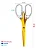 Tesoura Multiuso Aura Tris Dourada 17cm - Imagem 4
