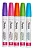 Marcador Artístico Sharpie Média Paint Oil Fashion 5 Cores - Imagem 2