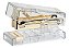 Grampeador Mini Transparente Holic Mineral Cristal- 1 Unidade - Imagem 1