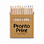 Caixa Mini Lápis de Cor 12 Cores Kit 50 Caixas Personalizada - Imagem 1