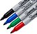 Marcador permanente de ponta dupla Twin Sharpie 4 Cores - Imagem 4
