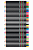 Lápis De Cor Posca Uniball Mitsubishi Pencil Com 36 Cores - Imagem 7