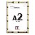 Moldura A2 Premium Bamboo 42x60 cm C/ Vidro - Imagem 3