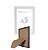 Kit Porta Retrato A5 15x21 Posters C/ Acetato - BRANCO - Imagem 1