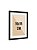 Moldura Quadro Com Vidro E Paspatur De 3 Cm P/ Imagem A6 10x15 - PRETA - Imagem 1