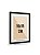 Moldura Quadro Com Vidro E Paspatur De 3 Cm P/ Imagem A6 10x15 - PRETA - Imagem 2