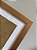 Moldura Ripada C/ Vidro e Paspatur de 3 Cm P/ Imagem A3 30x42 -  COBRE - Imagem 4