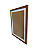 Moldura Quadro Com Vidro E Paspatur De 3 Cm P/ Imagem A3 30x42 - FREIJÓ - Imagem 3