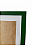Moldura Quadro Com Vidro E Paspatur De 3 Cm P/ Imagem A5 15x21 - VERDE - Imagem 3