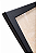 Moldura Quadro A4 21x30 cm P/ Posters Imagens Fotos - Perfil 1,5x1 cm - COM VIDRO - Imagem 2
