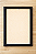 Moldura Quadro A4 21x30 cm P/ Posters Imagens Fotos - Perfil 1,5x1 cm - COM VIDRO - Imagem 3