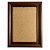 Moldura A3 30x42 cm Tradicional Com Vidro - MARROM - Imagem 3