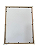 Moldura Caixa Alta 30x40 cm Com Espaçamento Interno De 5 cm - BRANCA - Imagem 4
