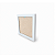 Moldura Quadrada 15x15 cm Com Vidro Caixa alta 2x2 - Imagem 3