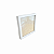 Moldura Quadrada 18x18 cm Com Vidro Caixa alta 3x1,5 cm - Imagem 6