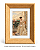 Porta-retrato A6 10x15 cm Chanfrada C/ Paspatur 3cm P/ Imagens Fotos- PINUS - Imagem 2
