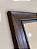 Moldura A2 30x42 cm - C/ PETG - P/ Imagens Fotos - Marrom C/ Filete Preto - Imagem 2