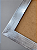 Moldura A3 30x42 - COM VIDRO - Prata velha Larga 3 Cm - Imagem 2