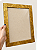 Moldura A5 15x21 cm - COM VIDRO - Dourada Larga 3 Cm - Imagem 4