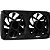 Cooler FAN para Placa de Vídeo Aerocool Dual Fan Astro 24, ARGB, 240x120x25mm - Imagem 8