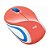 Mini Mouse sem fio Logitech M187 com Design Ambidestro, USB, Plug and Play, Pilha Inclusa, Coral - 910-005362 - Imagem 2