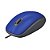 Mouse Logitech M110 com Clique Silencioso, Design Ambidestro, USB, Plug and Play, Azul - 910-005491 - Imagem 3