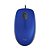 Mouse Logitech M110 com Clique Silencioso, Design Ambidestro, USB, Plug and Play, Azul - 910-005491 - Imagem 1