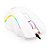 Mouse Gamer Redragon Griffin M607W Lunar White RGB 7200 DPI com fio - Imagem 2