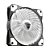 Fan Trust GXT 762W, LED Branco, 120mm, 1300RPM, 3-pin - PC - Imagem 1