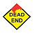 Placa de Parede Decorativa: Dead End - Imagem 2