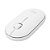 Mouse sem fio Logitech Pebble M350 com Clique Silencioso, Design Slim Ambidestro, USB ou Bluetooth, Pilha Inclusa, Branco - 910-005770 - Imagem 2