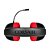 Headset Gamer Corsair HS35 Stereo Vermelho com fio - Multiplataforma - Imagem 4